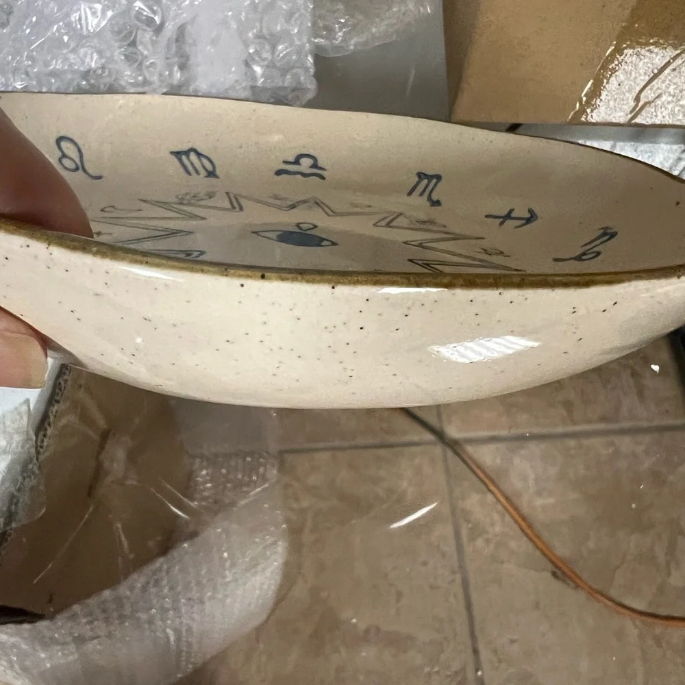 jewelry/ trinket plate Celestial artistic plate - Picture 3 of 3